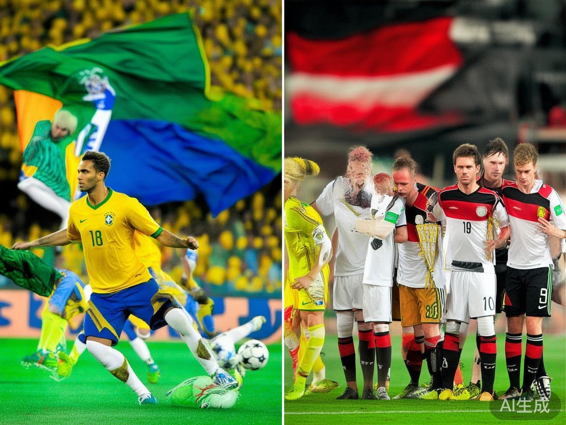 在国家队层面，巴西国家足球队以其独特的“桑巴足球”